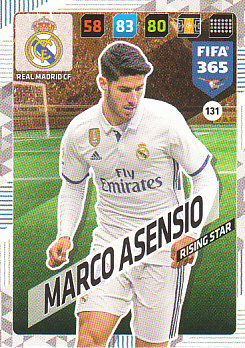 Marco Asensio Real Madrid 2018 FIFA 365 Rising Star #131